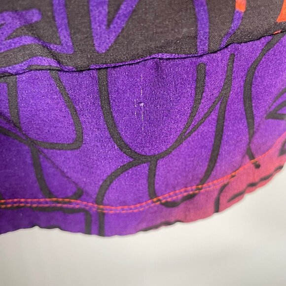 Nike Yoga Loose Fit Air Robbie Simon Shorts Mens Medium Orange Purple DM5936 - Picture 3 of 8